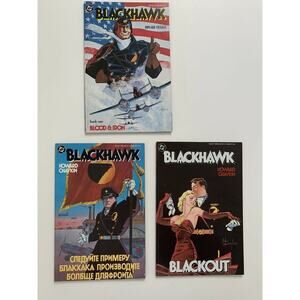 Blackhawk 1-3 Full Set  DC comics 1987